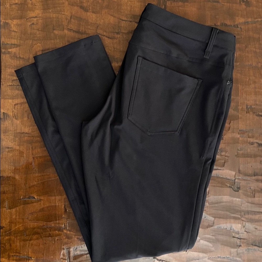 Black ABC Lululemon Pants